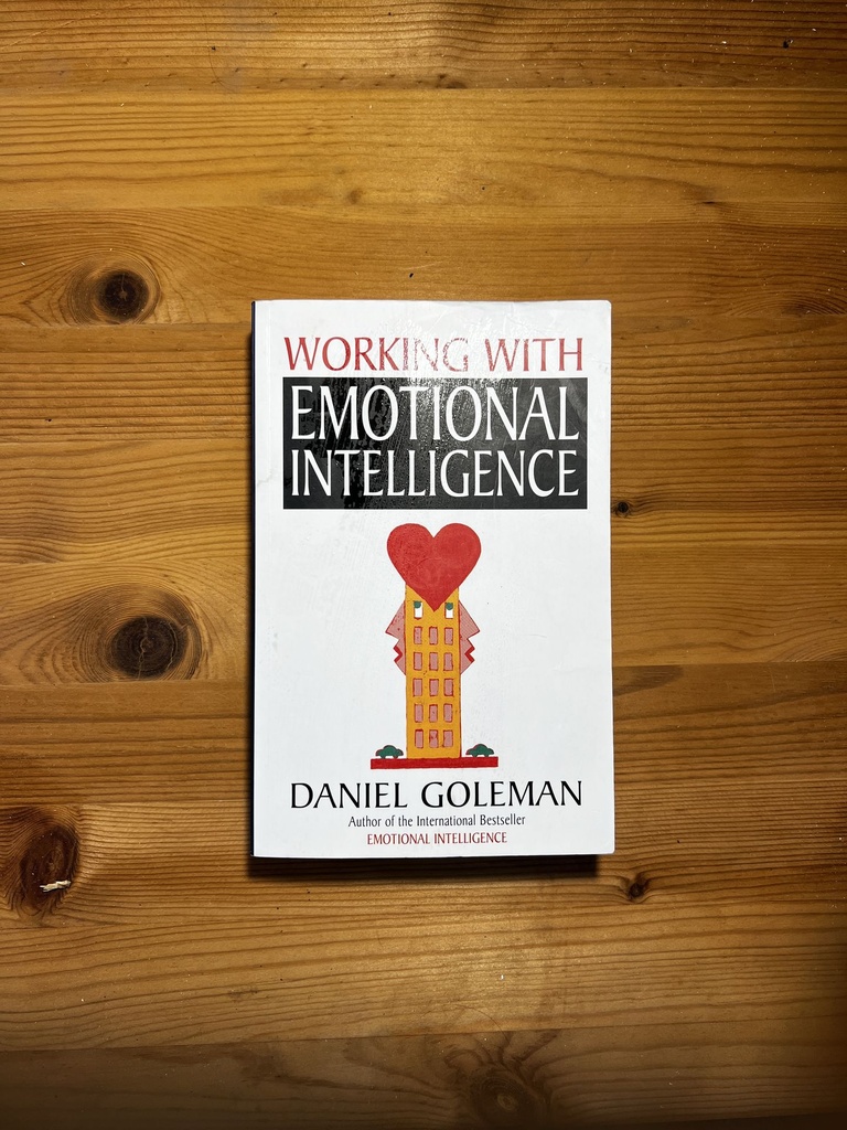Working with Emotional Intelligence [Used:Good][Softback]