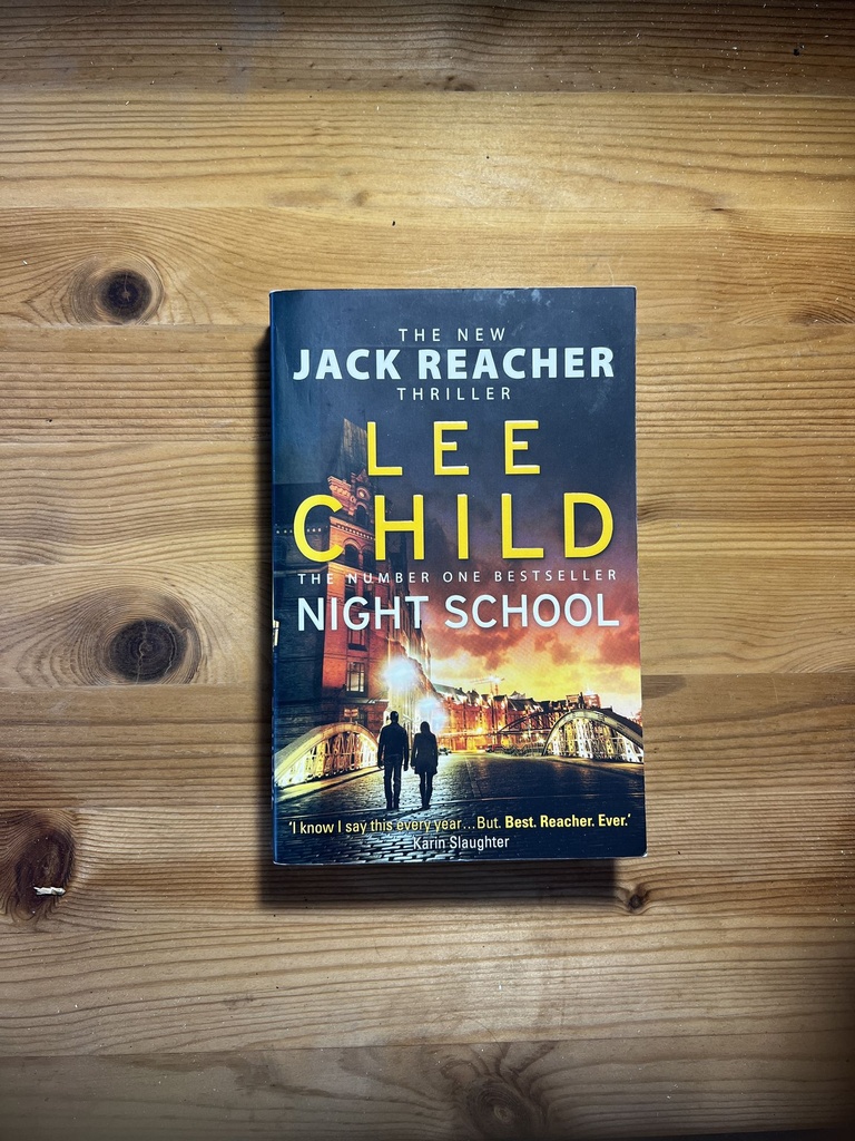 NIGHT SCHOOL Lee Child [Used - Very Good] [Softcover]